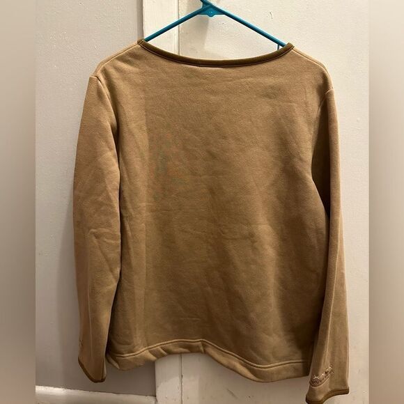 🆕 Women’s Bobbie Brooks Embroidered Sweatshirt Fleece Large - Picture 2 of 3